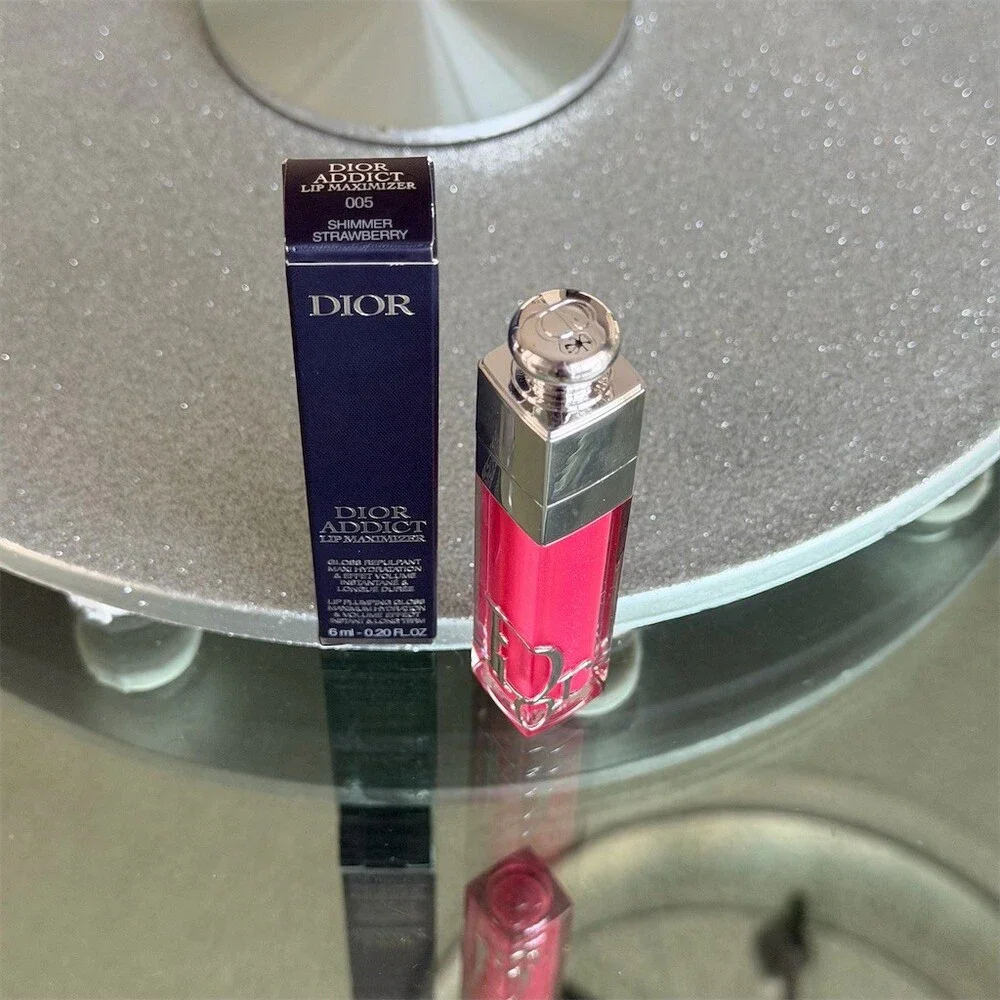 Dior Addict Lip Maximizer Plumping Lip Gloss 005 Shimmer Strawberry 6ml BNIB